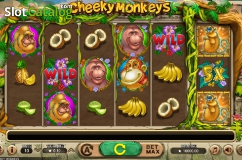 Οθόνη3. Cheeky Monkeys Κουλοχέρης