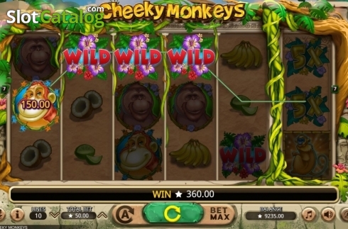 Οθόνη4. Cheeky Monkeys Κουλοχέρης