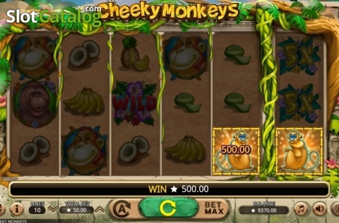 Οθόνη5. Cheeky Monkeys Κουλοχέρης