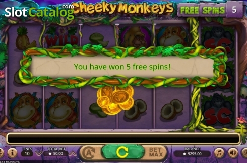 Οθόνη6. Cheeky Monkeys Κουλοχέρης