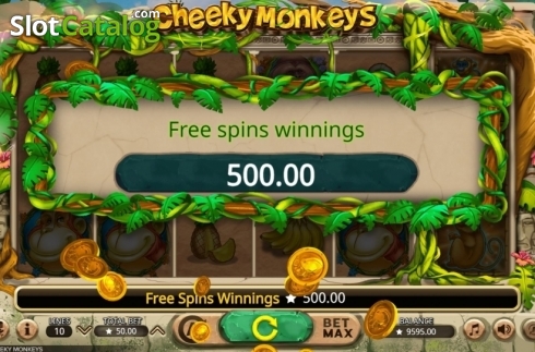 Οθόνη8. Cheeky Monkeys Κουλοχέρης