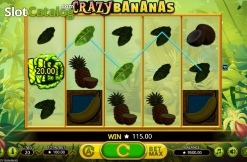 Οθόνη3. Crazy Bananas Κουλοχέρης