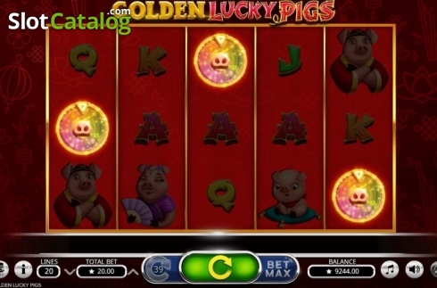 Οθόνη4. Golden Lucky Pigs Κουλοχέρης
