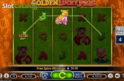 Οθόνη7. Golden Lucky Pigs Κουλοχέρης