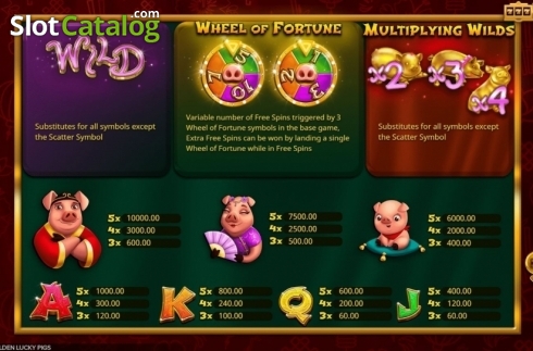 Οθόνη9. Golden Lucky Pigs Κουλοχέρης
