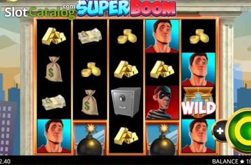 Οθόνη2. Super Boom (Booming Games) Κουλοχέρης