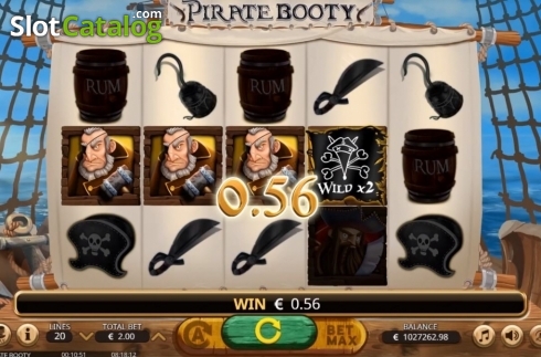 Οθόνη2. Pirate Booty Κουλοχέρης
