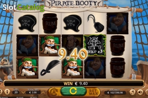 Οθόνη3. Pirate Booty Κουλοχέρης