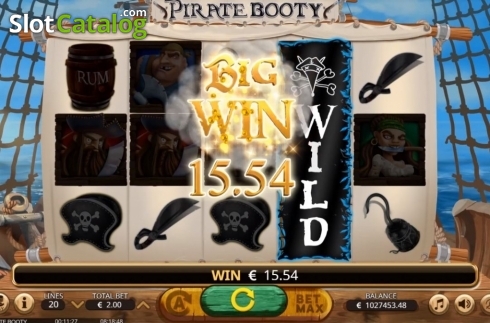 Οθόνη4. Pirate Booty Κουλοχέρης