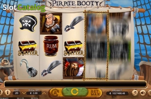 Οθόνη6. Pirate Booty Κουλοχέρης