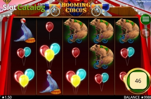 Οθόνη3. Booming Circus Κουλοχέρης 