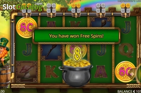 Οθόνη3. Leprechaun's Lucky Barrel Κουλοχέρης
