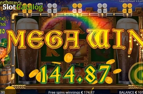 Οθόνη6. Leprechaun's Lucky Barrel Κουλοχέρης