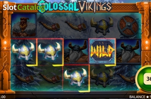 Οθόνη3. Colossal Vikings Κουλοχέρης 