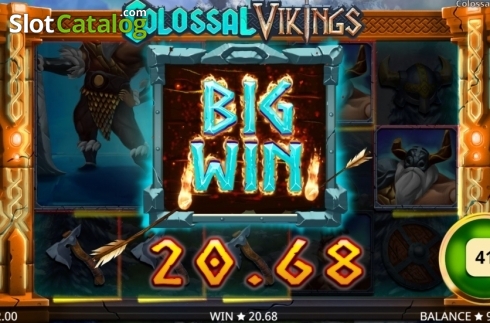 Οθόνη5. Colossal Vikings Κουλοχέρης 