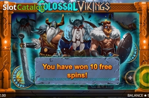 Οθόνη6. Colossal Vikings Κουλοχέρης 