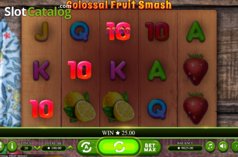 Οθόνη3. Colossal Fruit Smash Κουλοχέρης