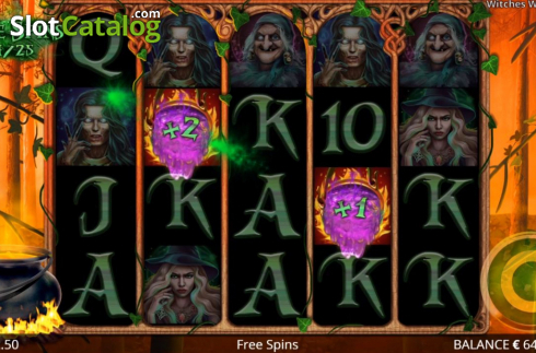 Οθόνη6. Witches Wild Brew Κουλοχέρης