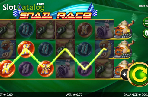 Οθόνη4. Snail Race Κουλοχέρης