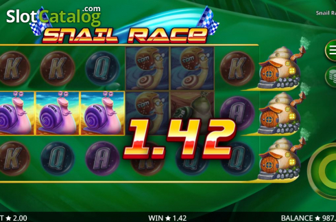 Οθόνη6. Snail Race Κουλοχέρης