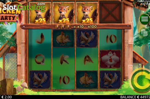 Οθόνη5. Chicken Party Κουλοχέρης