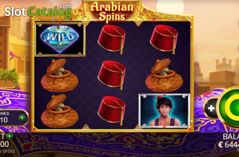 Οθόνη2. Arabian Spins Κουλοχέρης