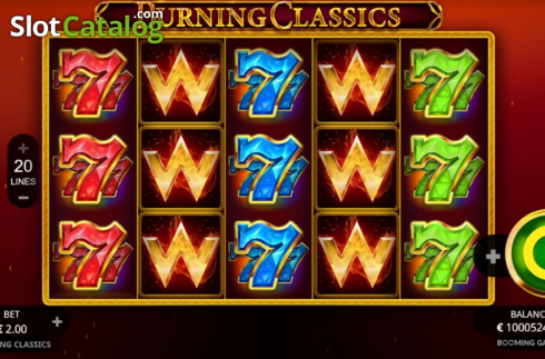 Οθόνη3. Burning Classics Κουλοχέρης
