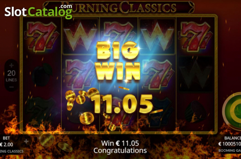 Οθόνη4. Burning Classics Κουλοχέρης