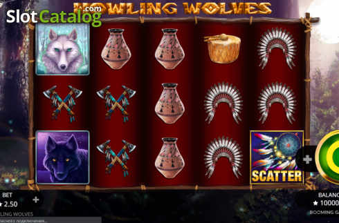Οθόνη2. Howling Wolves Κουλοχέρης 