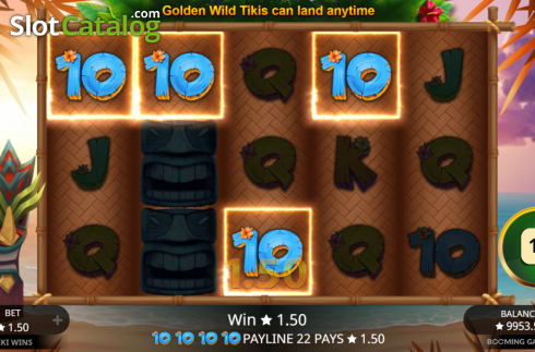 Οθόνη5. Tiki Wins Κουλοχέρης