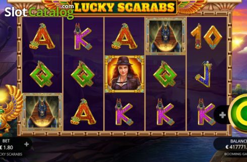 Οθόνη2. Lucky Scarabs Κουλοχέρης
