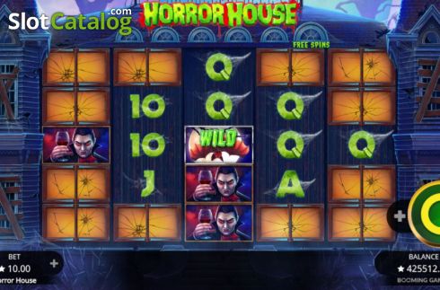 Οθόνη4. Horror House (Booming Games) Κουλοχέρης