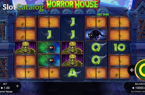 Οθόνη5. Horror House (Booming Games) Κουλοχέρης
