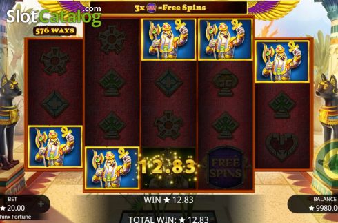 Οθόνη3. Sphinx Fortune Κουλοχέρης 