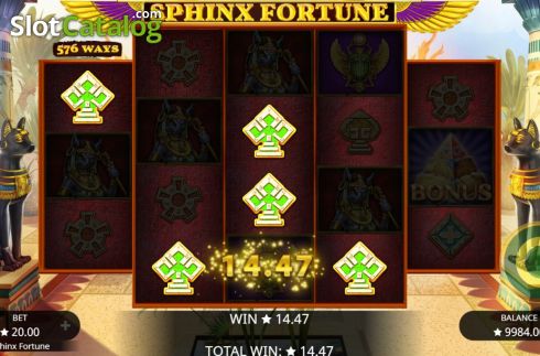 Οθόνη5. Sphinx Fortune Κουλοχέρης 