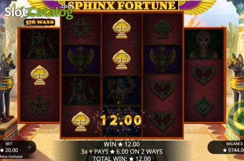 Οθόνη7. Sphinx Fortune Κουλοχέρης 