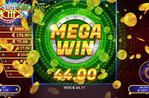 Οθόνη4. Diamond Riches Κουλοχέρης