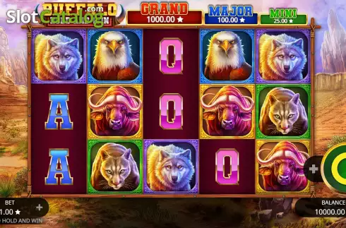 Οθόνη2. Buffalo Hold and Win Κουλοχέρης
