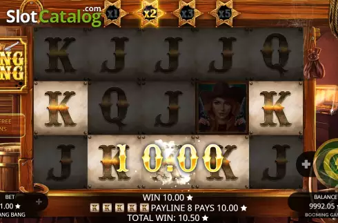 Οθόνη5. Bang Bang (Booming Games) Κουλοχέρης