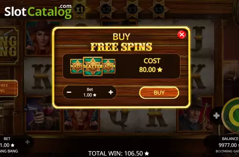 Οθόνη6. Bang Bang (Booming Games) Κουλοχέρης