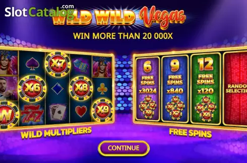 Οθόνη2. Wild Wild Vegas Κουλοχέρης