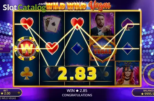 Οθόνη4. Wild Wild Vegas Κουλοχέρης
