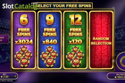 Οθόνη7. Wild Wild Vegas Κουλοχέρης