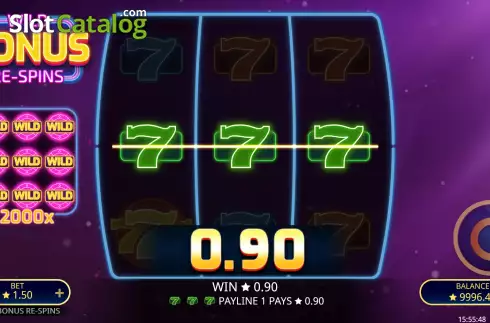 Οθόνη4. Wild Bonus Re-Spins Κουλοχέρης