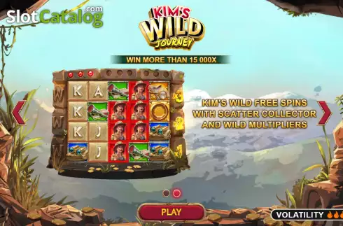 Οθόνη2. Kim's Wild Journey Κουλοχέρης