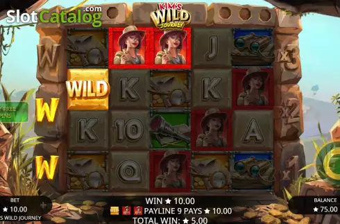 Οθόνη4. Kim's Wild Journey Κουλοχέρης