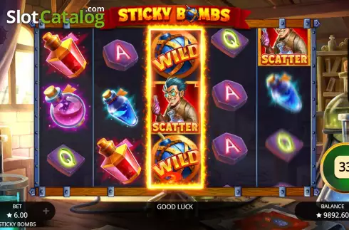 Οθόνη4. Sticky Bombs Κουλοχέρης