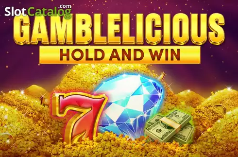 Gamblelicious Hold and Win Λογότυπο Gamblelicious Hold and Win Λογότυπο