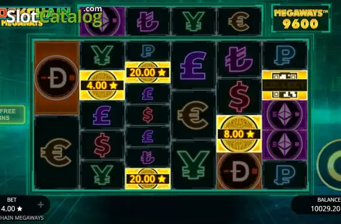 Οθόνη6. Blockchain Megaways Κουλοχέρης