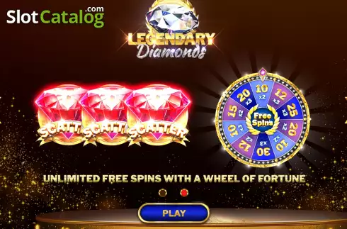 Οθόνη2. Legendary Diamonds Κουλοχέρης
